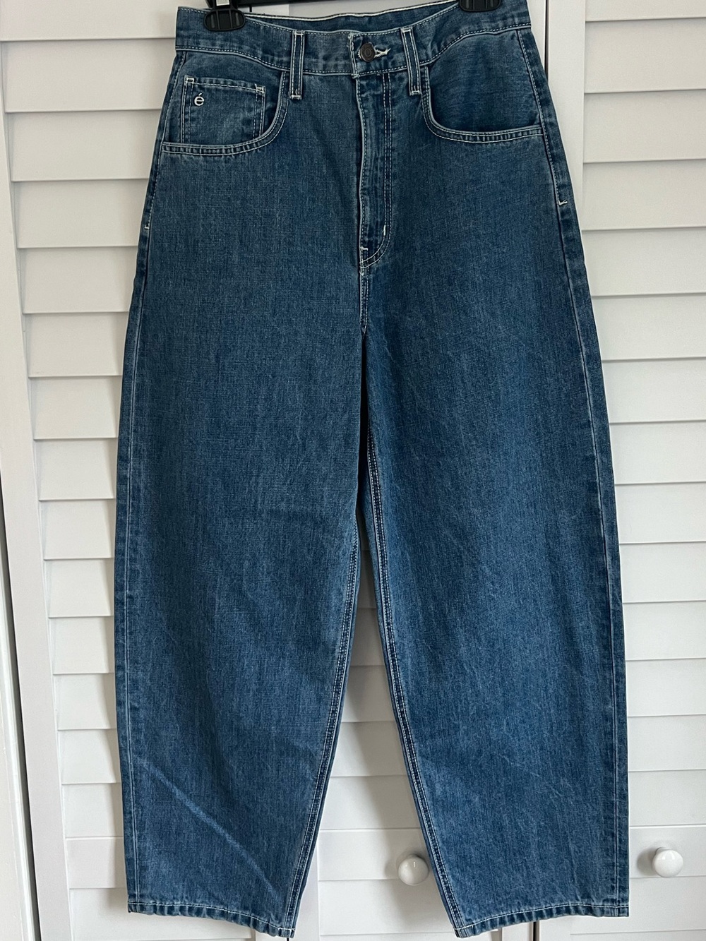 Ética Women’s Barrel Jeans Barrel Denim Ethically Made in Mexico 100% Cotton 27